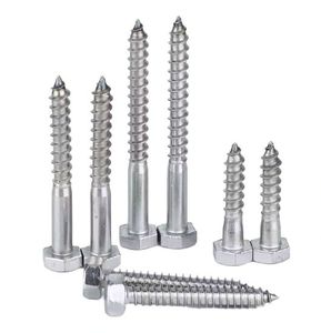 Tornillo de Fijación con Punta Hexagonal DIN 915 de Acero Inoxidable, Acabado en Óxido Negro, Rosca Métrica en Pulgadas, Tamaño 10 - Product Image 1