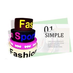 Mới đến tùy chỉnh Jacquard đàn hồi vải bông dây đeo Polyester/bông túi xách may mặc cho đồ lót - Product Image 1