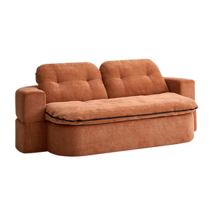 Sofá <span class=keywords><strong>Canguro</strong></span> Plegable de Dos Plazas en Forma de U, Relleno de Esponja y Forrado en Franela (Sin Estructura) para Sala de Estar - Product Image 1