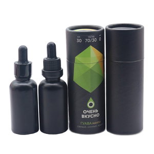 Chai Thủy Tinh Màu Đen Mờ <span class=keywords><strong>30Ml</strong></span> Chai Nhỏ Giọt Thủy Tinh Mờ Màu Đen 1 Ounce Kèm Ống Giấy - Product Image 3