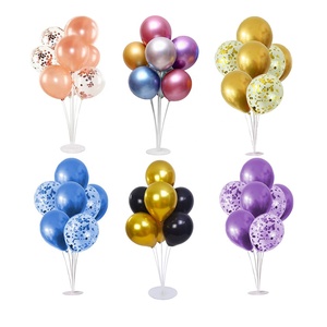 Easy DIY Assembly <strong>Balloon</strong> Stand Kit <strong>Table</strong> &amp; Floor Party Decorations <strong>Balloon</strong> Arch Stands with Sticks &amp; Archer Holder - Product Image 3
