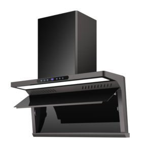 CE Ultra dünner Smart AI Wave Control Küchen haube Abluft ventilator Wand-Dunstabzugshaube für Haus und Wohnung - Product Image 1