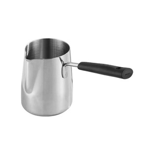 Espumador de leche de acero inoxidable de 350 ml, 600 ml, 1000 ml con boquilla para arte latte y fusión de cera, diseño de cilindro duradero - Product Image 2