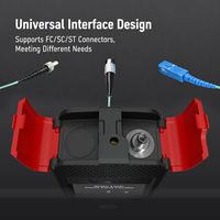 Localizador Visual de Fallas de Fibra Óptica VINTOOL VS11-G20 de 20mW con Láser Verde para Equipos de Red de Fibra Óptica