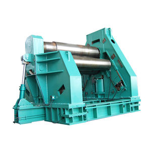 CNC Plate <b>Roller</b> Hydraulic Steel Plate Bending Machine 4 Roll <b>Metal</b> Sheet Forming Equipment for Factory Fabrication - Product Image 2