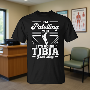 Camiseta con el mensaje: Te estoy diciendo que te va a gustar. ¡Buena tarde, Doctor! - Product Image 3