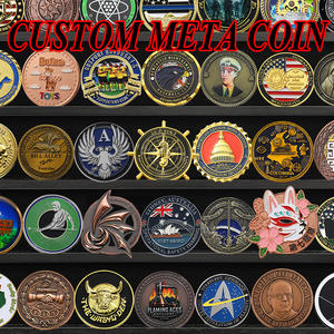 Moneda de Desafío Personalizada de Metal, Aleación de Zinc, Estampado en 3D, Esmalte, Monedas de Cobre Puro 999, Moneda Conmemorativa de Metal Personalizada para Souvenir - Product Image 1