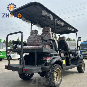 Servizio di Personalizzazione per Golf Cart a 6 Posti, Auto Elettrica Retrò Stile Golf - Product Image 4