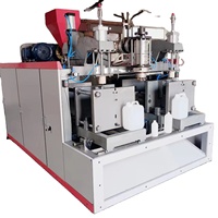 Machine de soufflage de bouteilles semi-automatique Machine de soufflage de bouteilles de pots de gelée Machine d'extrusion de tuyaux de vidange fendus Hdpe