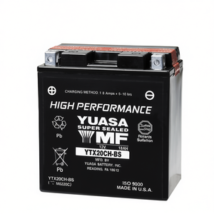 Batería de Motocicleta Yuasa YTX20CH-BS 12V 18Ah Super Sellada MF - Product Image 3