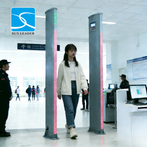 Système <span class=keywords><strong>de</strong></span> contrôle d'accès avec 10 sons d'alarme, portique <span class=keywords><strong>de</strong></span> détection ABS résistant à l'eau avec Wi-Fi portable pour le contrôle d'accès aux lieux d'événements - Product Image 4