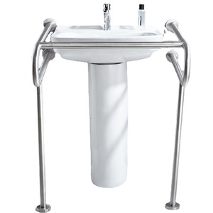 304 Stainless Steel <b>Grab</b> <b>Bars</b> Wall Mounted Anti Slip For Disabled Elderly Public Toilet Accessible Handrails - Product Image 5