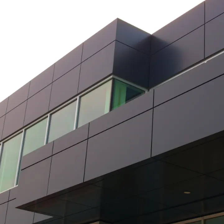 Facciata continua ignifuga del pannello di alluminio della facciata esterna del rivestimento del metallo dell'edificio per uffici