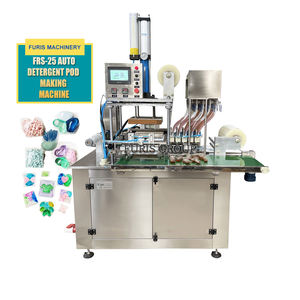 Máquina Automática de Bajo Costo para Fabricar Cápsulas de Detergente para Ropa, Envoltura Eléctrica de Plástico, Cápsulas de Polvo Líquido, 1-5 Cámaras - Product Image 1