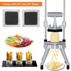 Commercial <b>Vegetable</b> Fruit Chopper Dicer 4 Stainless Steel Blades Manual Onion Tomato Slicer Restaurant French Fry <b>Cutter</b> - Product Image 2