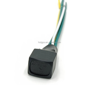 Dispositif de relais mini 4 broches HST 12V/24V GPS/GLONASS/4G LTE Beidou/LBS pour suivi, compatible Android/PC, montage sur tableau de bord, garantie 1 an