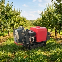 Pulvérisateur à chenilles télécommandé haute sécurité 120L, avec réservoir sous pression et pièces de moteur complètes
