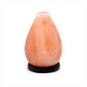 Lámpara de sal del Himalaya Premium personalizada Lámpara de sal de roca de cristal natural Decoración del hogar y estilo de relajación más vendidos para el amor - Product Image 1