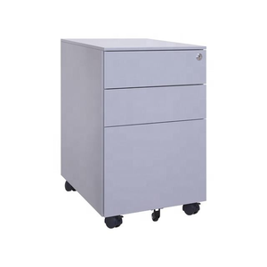 מכירת הטוב ביותר 3-מגירה מודרני ארון קבצים נייד פלדה עם עיצוב מתקפל עבור משרד הבית & הספר להשתמש גלגלים מתגלגל - Product Image 2