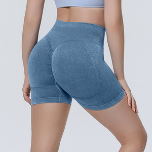 Shorts de yoga taille haute pour <span class=keywords><strong>femme</strong></span>, doux et respirants, idéaux pour l'été, shorts cyclistes moulants, tenue de sport, shorts de fitness pour <span class=keywords><strong>femme</strong></span> - Product Image 3