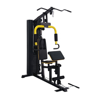 Tour de musculation pour tout le corps, station simple, multi, triple, 3 stations, machine d'exercice de gym à domicile, commerciale, multi-stations avec banc de musculation