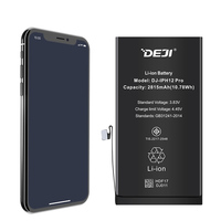 Batterie de remplacement au lithium-ion rechargeable de haute qualité DEJI pour iPhone 12 Pro Series, tous modèles, certifiée CE RoHS, en stock