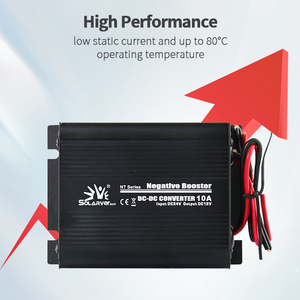 Convertidor de potencia de CC a CC, 12v, 24v, 10A, <span class=keywords><strong>mini</strong></span>, negro, con carga de salida USB para uso doméstico - Product Image 5