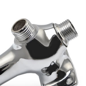 Moderne Enkelgat Messing Medische Kraan Voetbediende Touchless Bassin Kranen Met Pedaal Enkelvoudige Handgreep Kraan Ontwerp - Product Image 3