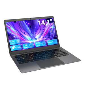 Portátil Empresarial Nuevo de Fábrica al por Mayor, 14.1 Pulgadas, 1366x768 TN, N3350 1.1GHz 2 Núcleos, 512GB SSD, Teclado en Inglés, WiFi, Procesador N3350 - Product Image 1