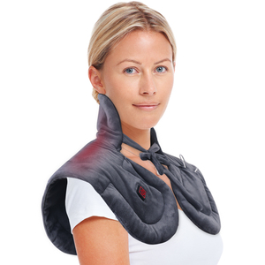 2024 sıcak satış ürünleri boyun omuz elektrikli ısıtma ve titreşim masaj <span class=keywords><strong>Wrap</strong></span> sıcak eşarp ped hızlı ısıtma - Product Image 1