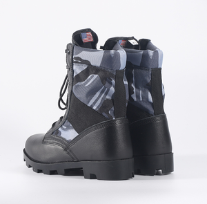 Botas de Camuflaje Nocturno HPB917, Color Azul Marino Gris Camuflaje - Product Image 3