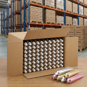 Tube en aluminium vide pliable pour l'emballage de lait concentré, de pâte à <span class=keywords><strong>tartiner</strong></span> au chocolat, de sauce sucrée, recyclable - Product Image 6