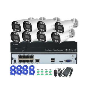 <span class=keywords><strong>Kit</strong></span> <span class=keywords><strong>PoE</strong></span> de 8 Canales y 8MP con NVR, Visión Nocturna Inteligente a Todo Color, IP66 - Product Image 4