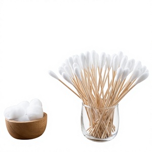 Coton-tige médical jetable à tige en bois, à pointe unique, pour le nettoyage des plaies, les soins des oreilles, usage hospitalier - Product Image 5