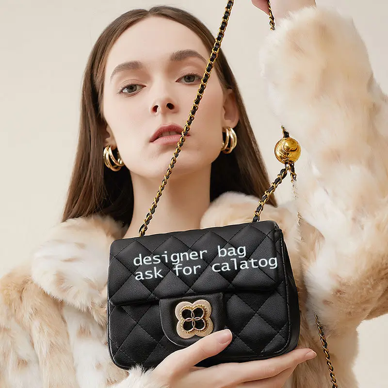 High Quality 2023 Popular Trendy Handbags Hand Bag Branded Pure Genuine Leather Designer Handbags Famous Brands For Women Luxury