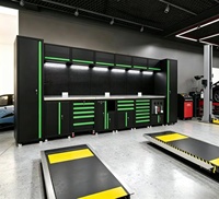 Armoire à outils modulaire industrielle en acier laminé à froid personnalisable, support OEM/ODM/OBM, capacité de 1000 kg pour le stockage en garage et atelier