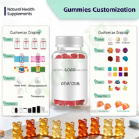 Pureon Hot Sale Multivitamine Gummies voor tieners & jongeren, gevuld met vloeistof, met Omega-3 en mineraalcomplex voor het immuunsysteem
