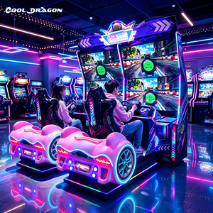 Simulateur de course extrême d'arcade en intérieur pour deux joueurs, paiement par code QR, expérience de conduite immersive, garantie 1 an, anglais - Product Image 5
