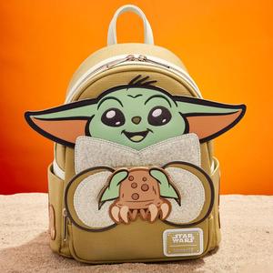 Mochila pequeña Loungefly personalizada de fabricación BSCI, estilo <span class=keywords><strong>Disney</strong></span>, diseño Yuda Baby Cosplay, para mujer. - Product Image 5