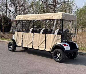 Carrito de Golf Eléctrico Profesional de 6 Plazas, Modelo Nuevo, 48V de Alta Potencia, con Gran Espacio de Almacenamiento, para Terrenos No Públicos - Product Image 6
