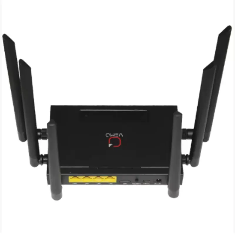 Hot Selling Vemo B628 Industrial 4G Lte Cat4 Cellulaire Router Draadloze Router Simkaart Slot 4G Lte Mobiel