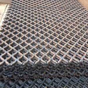 Yüksek Karbonlu Paslanmaz Çelik Kaynaklı Korozyona Dayanıklı Yuvarlak Delikli Titreşim Elek Örgüsü, Cevher Madenciliği ve Kum/Çakıl Eleme İçin - Product Image 1