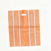 Sacs de courses en PP tissé durables à prix d'usine, résistants à l'humidité, avec impression offset et sérigraphie, pour supermarchés et produits frais