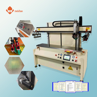 Nueva Máquina de Serigrafía Semiautomática Meichao, Área de Impresión Máxima de 300x1500 mm, Impresora de Etiquetas Programable de un Solo Color Ajustable