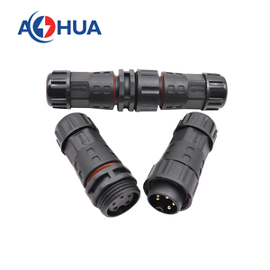 2 + 3Pin lai không thấm nước Nam Nữ cắm M20 lắp ráp hàn loại Threaded khóa nối LED Power Cable nối - Product Image 3