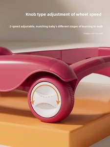 Déambulateur pliable pour bébés, déambulateur d'apprentissage assis-debout, déambulateur multifonctionnel pour enfants, poussette pour bébé 4 en 1 - Product Image 3