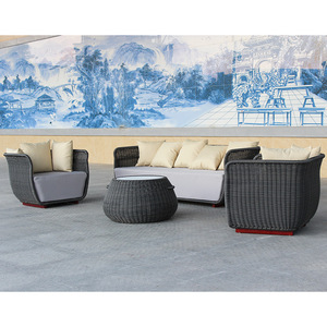 Vente en gros de meubles de jardin ensemble de canapés <span class=keywords><strong>d</strong></span>'<span class=keywords><strong>extérieur</strong></span> meubles en rotin en corde de patio ensemble de table et de <span class=keywords><strong>salon</strong></span> de canapé en aluminium - Product Image 5