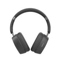 Casque sans fil ANC tendance v5.4 avec haut-parleur de 40 mm, coussinets super doux pour la maison, le bureau, les voyages, charge rapide