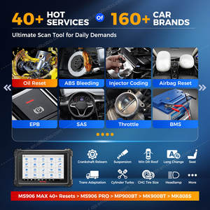 Autel Official Store MaxiSYS MS906MAX OBD2 Scanner pour toutes les voitures MS906 MAX Analyseur de moteur Véhicule Système complet Outils de diagnostic - Product Image 4