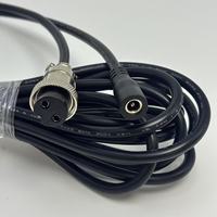 Kabel Adaptor Daya Konektor Penerbangan 2 Inti GX20 ke Jack DC5521